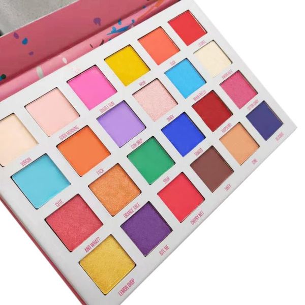 

new instock jaw breaker eyeshadow palette 24 colors five-pointed star eyeshadow palette factory direct cosmetic palette dhl ing