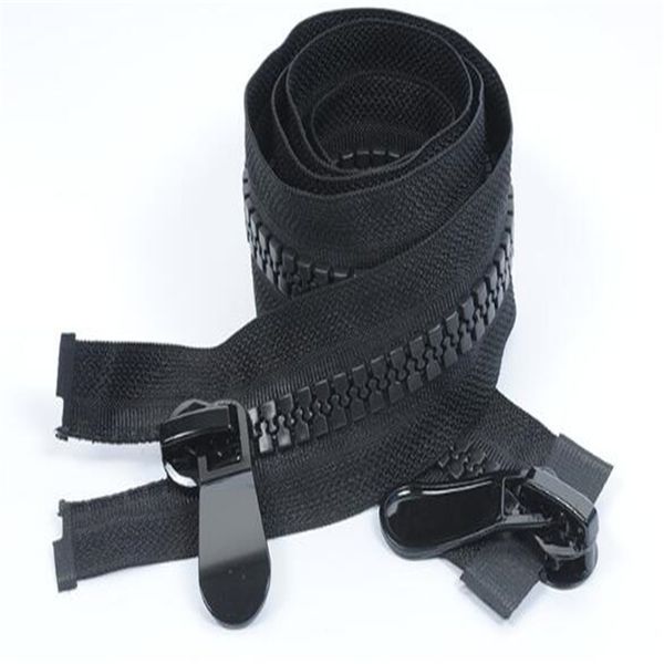 1piece no.8 resin teeth zipper jacket down jacket cotton coat no.15 big black zipper tow sliders open-end zippers
1piece no.8 resin teeth zipper jacket down jacket cotton coat no.15 big black zipper tow sliders open-end zippers