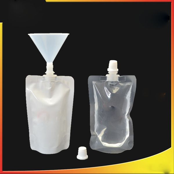 100ml white/clear empty stand up spout bag storage doypack spout plastic packing pouch jelly juice bag
100ml white/clear empty stand up spout bag storage doypack spout plastic packing pouch jelly juice bag