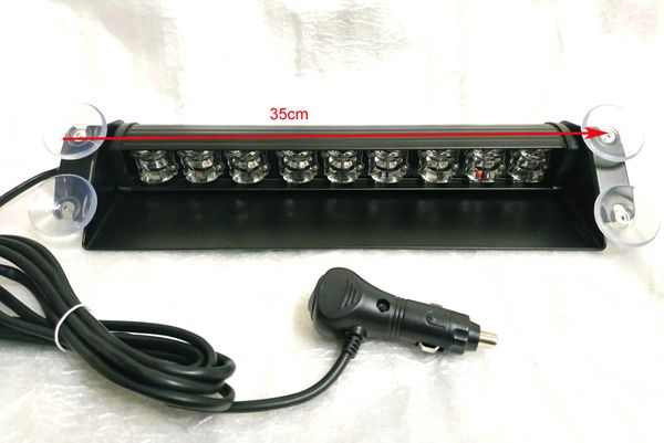 35cm high power 9w led car deck lights windshield strobe warning light dash emergency lamp with cigarette lighter switch 15 flashing pattern
35cm high power 9w led car deck lights windshield strobe warning light dash emergency lamp with cigarette lighter switch 15 flashing pattern