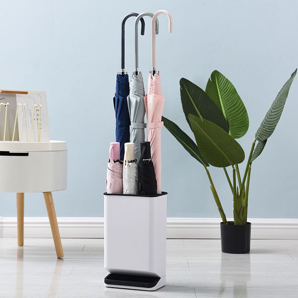 household six-hole long handle floor umbrella stand nordic office lobby waterproof anti-dump umbrella storage bucket zp6191105
household six-hole long handle floor umbrella stand nordic office lobby waterproof anti-dump umbrella storage bucket zp6191105