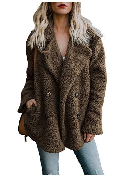 2019 europe and america autumn & winter new products selling pocket suit collar plush coat women's, Black;brown
2019 europe and america autumn & winter new products selling pocket suit collar plush coat women's, Black;brown