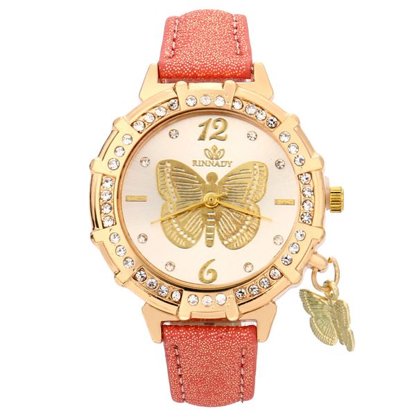 new women's watch quartz wristwatch butterfly tower rhinestone pendant bracelet watches ladies rhinestone round dial clock, Slivery;brown
new women's watch quartz wristwatch butterfly tower rhinestone pendant bracelet watches ladies rhinestone round dial clock, Slivery;brown