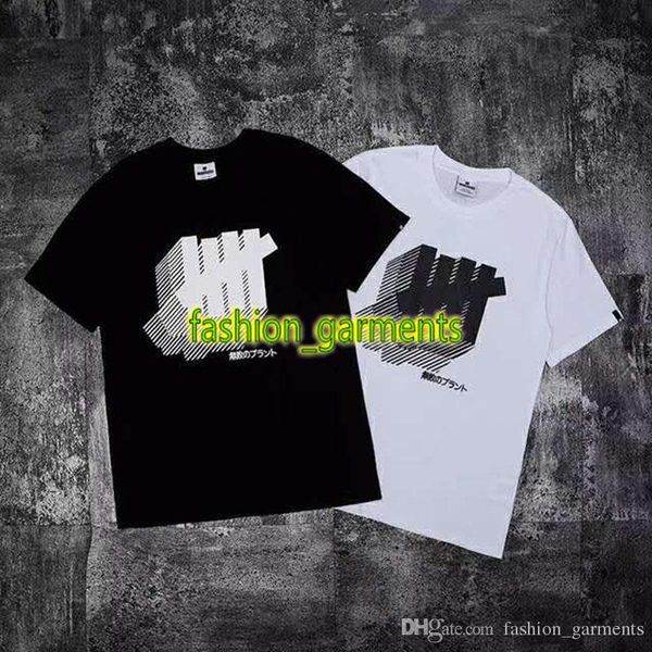 2019 new undefeated five-bar print short-sleeve couple loose cotton straight t-shirt mens designer personality short-sleeve, White;black
2019 new undefeated five-bar print short-sleeve couple loose cotton straight t-shirt mens designer personality short-sleeve, White;black