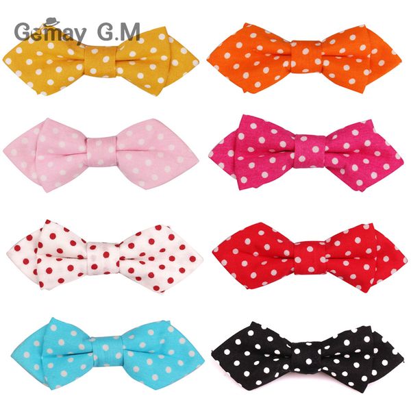 new fashion boys bowtie cotton dots neckwear adjustable children bow tie for party england style girls ties, Black;gray
new fashion boys bowtie cotton dots neckwear adjustable children bow tie for party england style girls ties, Black;gray