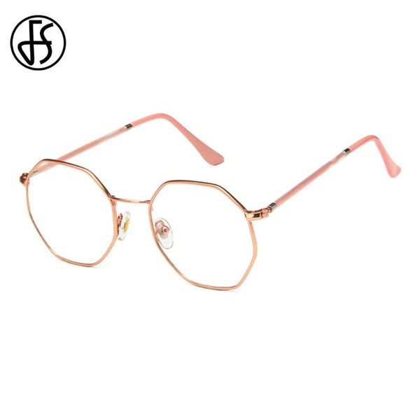 fs trendy anti blue ray computer glasses for men women rose gold irregular metal frame eye protection bluelight blocking eyewear, White;black
fs trendy anti blue ray computer glasses for men women rose gold irregular metal frame eye protection bluelight blocking eyewear, White;black