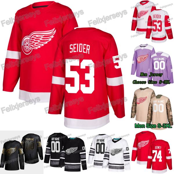 53 moritz seider detroit red wings mike green 28 luke witkowski jimmy howard dominic turgeon michael rasmussen vanek jersey, Black;red
53 moritz seider detroit red wings mike green 28 luke witkowski jimmy howard dominic turgeon michael rasmussen vanek jersey, Black;red