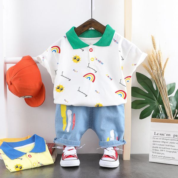 summer baby boys clothing set casual infant kids clothes fashion cartoon t-shirt jeans 2pcs children costume cotton tracksuit, White
summer baby boys clothing set casual infant kids clothes fashion cartoon t-shirt jeans 2pcs children costume cotton tracksuit, White
