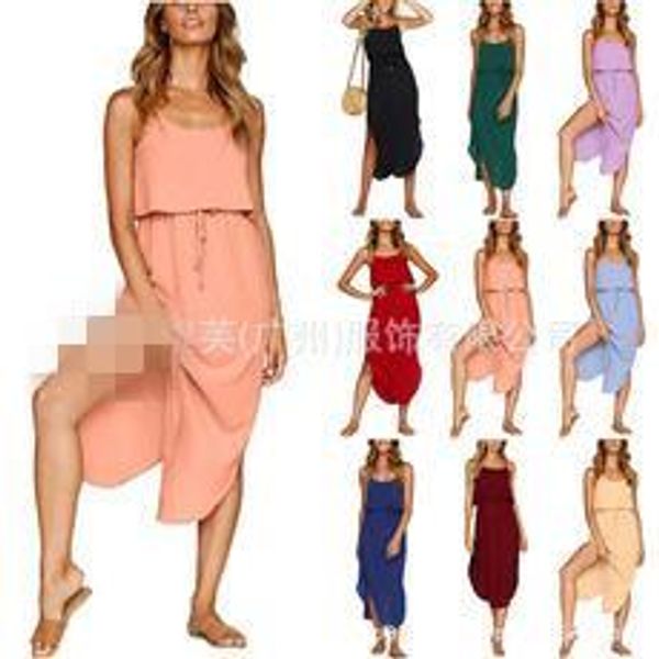 ladies tank drawsting elastic waist dresses women summer casual jumper skirt ing, Black;gray
ladies tank drawsting elastic waist dresses women summer casual jumper skirt ing, Black;gray