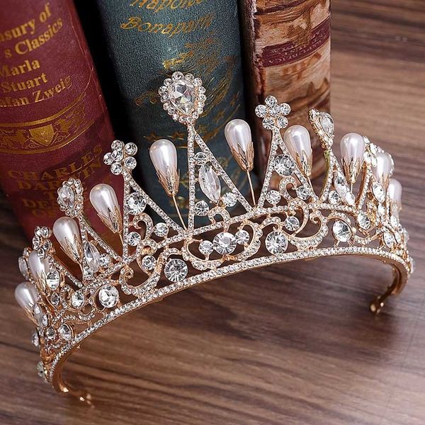 women luxury baroque rhinestone big bride crown crystal princess tiara wedding queen diadem headdress hair jewelry ornaments jl, Golden;white
women luxury baroque rhinestone big bride crown crystal princess tiara wedding queen diadem headdress hair jewelry ornaments jl, Golden;white