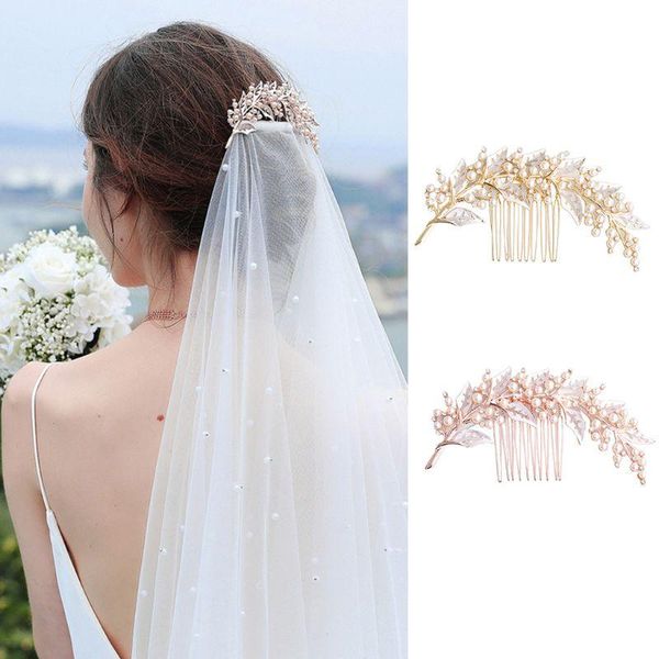 metallic hollow out leaves wedding hair comb imitation pearl rhinestone bridal prom party ponytail veil holder hairpin accessory zvjbn, White
metallic hollow out leaves wedding hair comb imitation pearl rhinestone bridal prom party ponytail veil holder hairpin accessory zvjbn, White