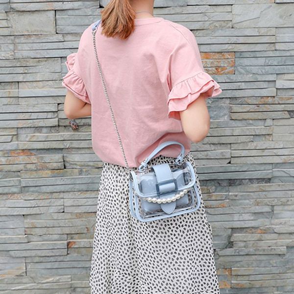 fashion women girls handbag transparent shoulder bag messenger summer beach purse crossbody tote
fashion women girls handbag transparent shoulder bag messenger summer beach purse crossbody tote