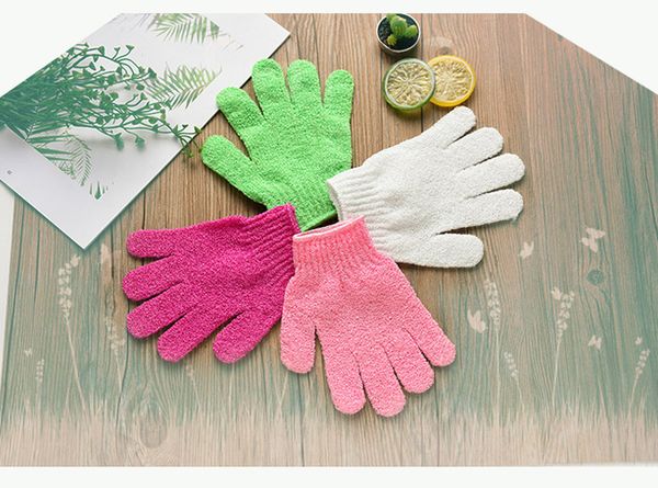 Multi Color Nylon Body Cleaning Shower Gloves Five Fingers Bath Bathroom Gloves Exfoliating Bath Glove Home Supplies
Multi Color Nylon Body Cleaning Shower Gloves Five Fingers Bath Bathroom Gloves Exfoliating Bath Glove Home Supplies