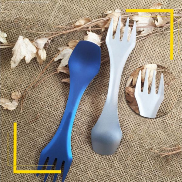 aolikes 3-in-1 titanium spork flatware for outdoor camping hiking picnic tableware fork spoon portable tool
aolikes 3-in-1 titanium spork flatware for outdoor camping hiking picnic tableware fork spoon portable tool
