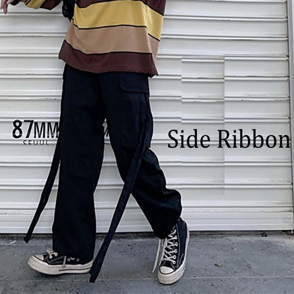 side pocket ribbon tie bow cargo jogger tracksuit trouser women man hip hop streetwear punk korean trouser harajuku pant black, Black;white
side pocket ribbon tie bow cargo jogger tracksuit trouser women man hip hop streetwear punk korean trouser harajuku pant black, Black;white