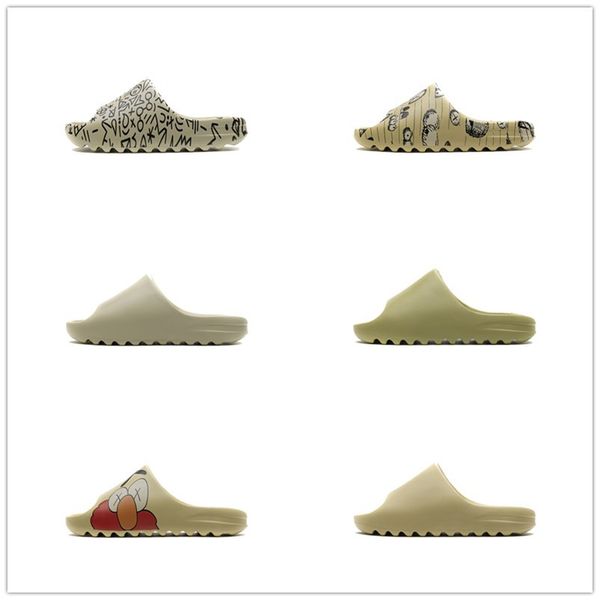 2020 designer slipper graffiti desert sand black earth brown bone resin kanye west men womens foam runner sandal slipper
2020 designer slipper graffiti desert sand black earth brown bone resin kanye west men womens foam runner sandal slipper