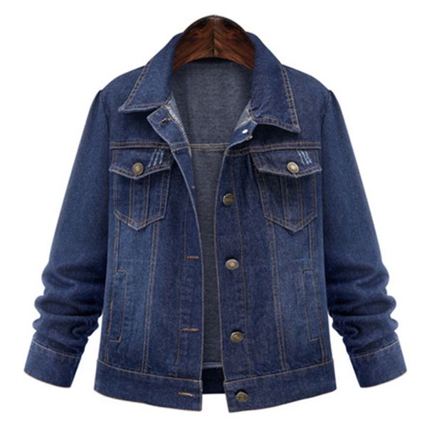 autumn winter women denim jacket long sleeve short denim coat for women jeans jacket plus size outerwear, Black;brown
autumn winter women denim jacket long sleeve short denim coat for women jeans jacket plus size outerwear, Black;brown