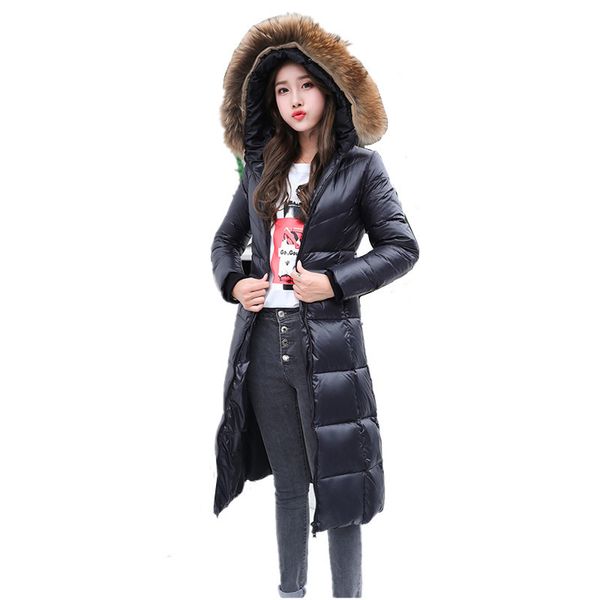 women's down & parkas 2021 jacket with real raccoon fur collar hooded long slim winter warm jackets for women coat overcoat yq795, Black
women's down & parkas 2021 jacket with real raccoon fur collar hooded long slim winter warm jackets for women coat overcoat yq795, Black