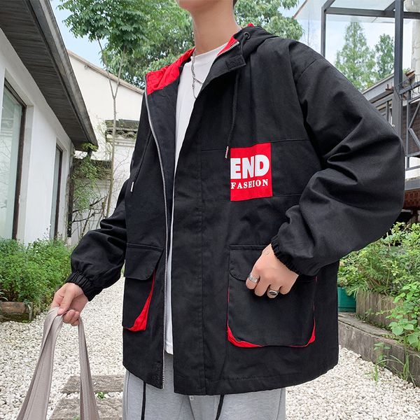 autumn winter 2020 tooling jacket men's hooded brand loose wild hong kong style bf hip hop korean trendy handsome jacket, Black;brown
autumn winter 2020 tooling jacket men's hooded brand loose wild hong kong style bf hip hop korean trendy handsome jacket, Black;brown