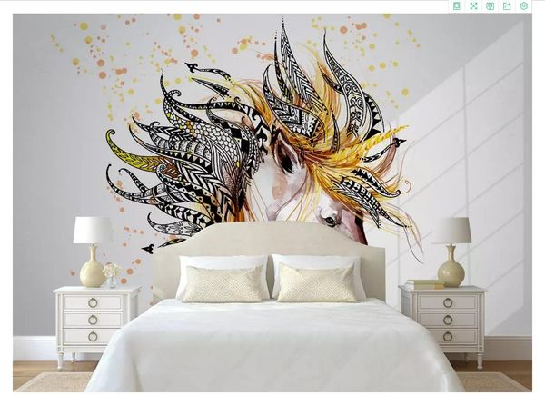 customized 3d wallpapers home decor p wall paper murals nordic modern minimalist horse head abstract painting mural tv background wall
customized 3d wallpapers home decor p wall paper murals nordic modern minimalist horse head abstract painting mural tv background wall