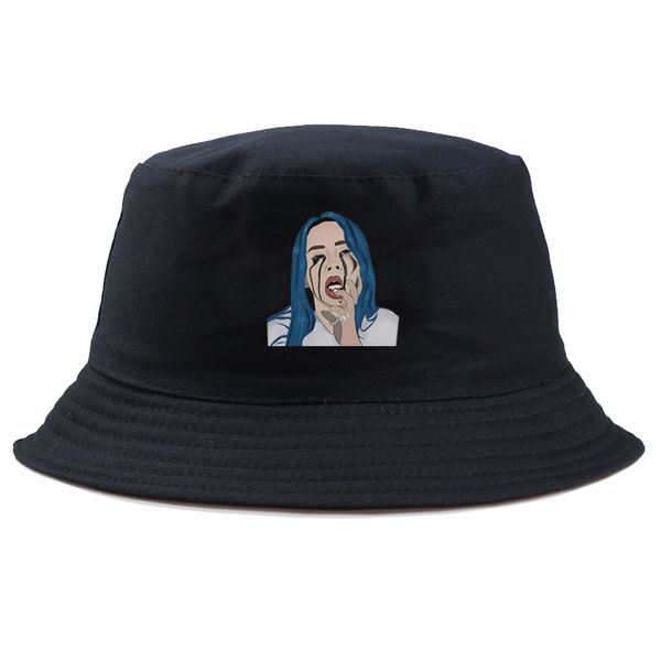 summer foldable bucket hat women billie eilish print outdoor sunscreen cotton fishing hunting cap men sun prevent hats, Blue;gray
summer foldable bucket hat women billie eilish print outdoor sunscreen cotton fishing hunting cap men sun prevent hats, Blue;gray