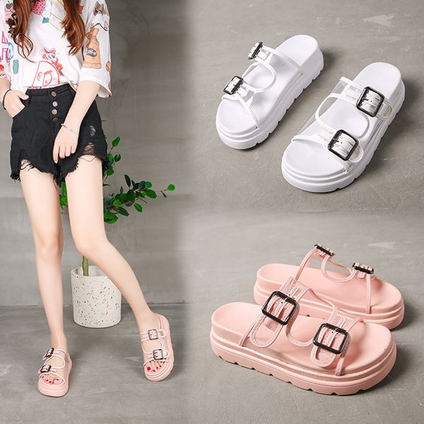 shoes women house slippers platform pantofle slides lady med fashion soft 2020 flat girl luxury rubber pu buckle strap casual, Black
shoes women house slippers platform pantofle slides lady med fashion soft 2020 flat girl luxury rubber pu buckle strap casual, Black