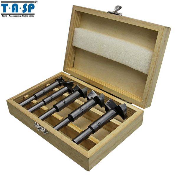 tasp 5pcs wood forstner drill bit set woodworking self centering hole saw cutter power tools accessories with storage box
tasp 5pcs wood forstner drill bit set woodworking self centering hole saw cutter power tools accessories with storage box