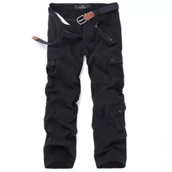 7 colors cotton pocket joggers men pants plus size 44 men pants loose comfortable cargo, Black
7 colors cotton pocket joggers men pants plus size 44 men pants loose comfortable cargo, Black