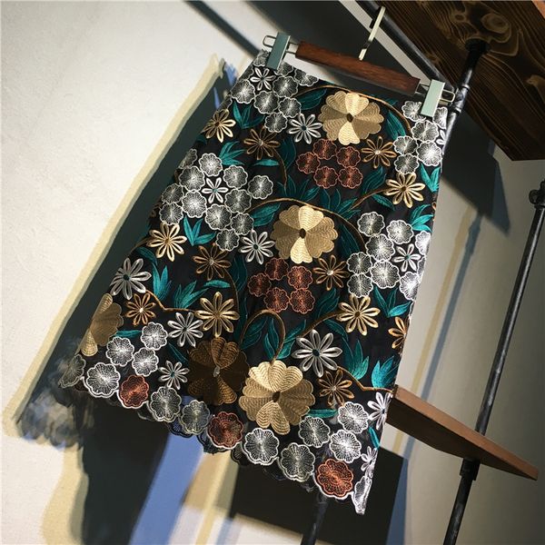 cakucool new spring 2020 france vintage lace florals emboridery midi skirt mesh bodycon prairie chic elegant empire slim skirts, Black
cakucool new spring 2020 france vintage lace florals emboridery midi skirt mesh bodycon prairie chic elegant empire slim skirts, Black