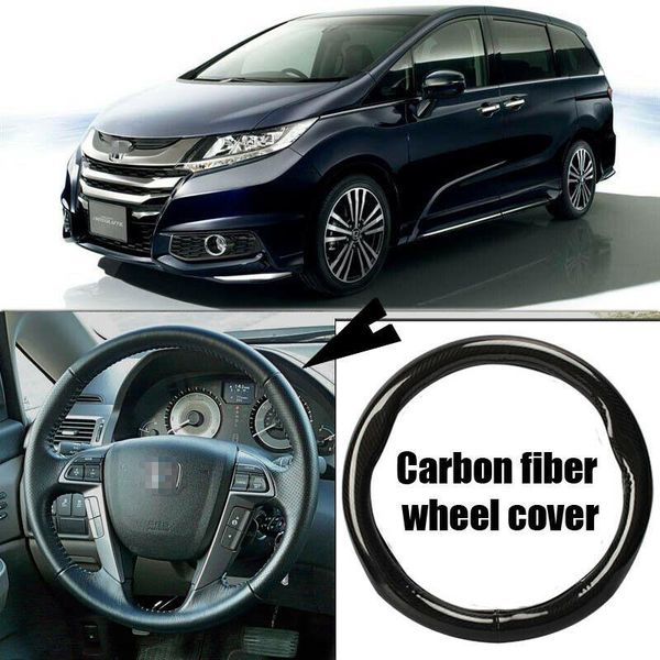 car-styling 38cm black carbon fiber pvc leather car steering wheel cover for honda odyssey
car-styling 38cm black carbon fiber pvc leather car steering wheel cover for honda odyssey