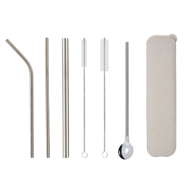 6pcs/set stainless drink straws with case and cleaning brush for bar home office party accessories
6pcs/set stainless drink straws with case and cleaning brush for bar home office party accessories