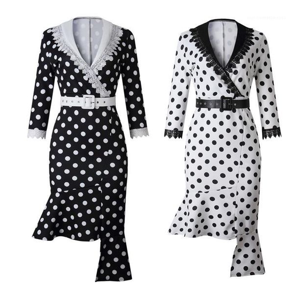 sleeve show lace wavelet dot stitching fishtail plus size dress womens summer designer print dress long, Black;gray
sleeve show lace wavelet dot stitching fishtail plus size dress womens summer designer print dress long, Black;gray