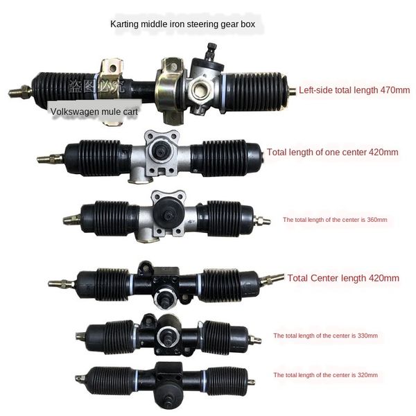 diy homemade four-wheel karting parts modified iron head steering gear box travel 2.5 circles new steering wheel engine
diy homemade four-wheel karting parts modified iron head steering gear box travel 2.5 circles new steering wheel engine