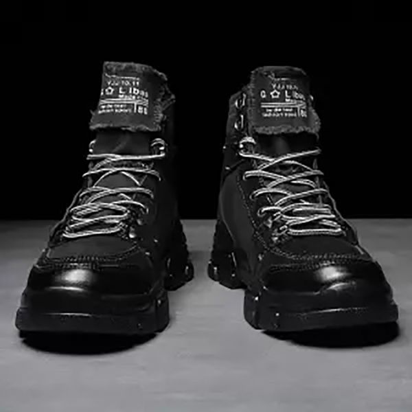 men's boot combat mens chukka ankle boot tactical big size army male shoes safety motocycle boots, Black
men's boot combat mens chukka ankle boot tactical big size army male shoes safety motocycle boots, Black