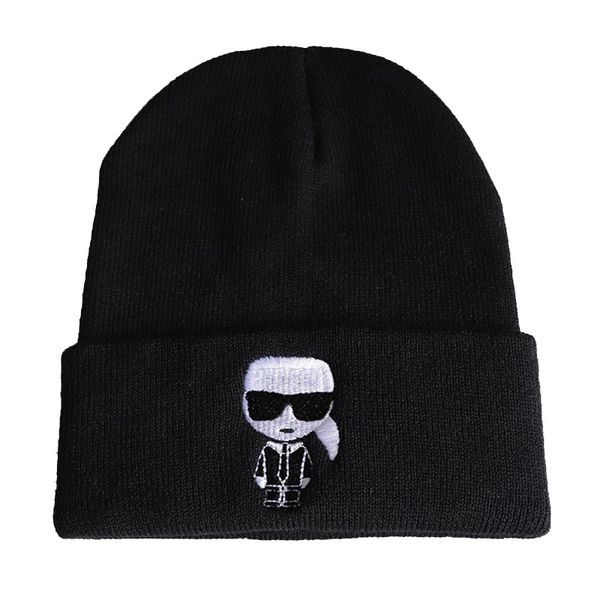 designer karl women men knitted hat 2019 new cartoon beanie embroidery ski warm winter boys girls skullies drop shipping
designer karl women men knitted hat 2019 new cartoon beanie embroidery ski warm winter boys girls skullies drop shipping