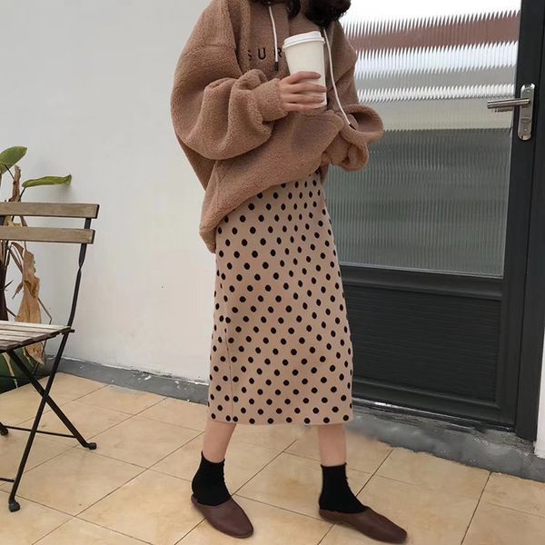 2019 autumn women skirts high waist knitting women bodycon long skirt faldas jupe femme saia dots print women pencil skirt ly191203, Black
2019 autumn women skirts high waist knitting women bodycon long skirt faldas jupe femme saia dots print women pencil skirt ly191203, Black