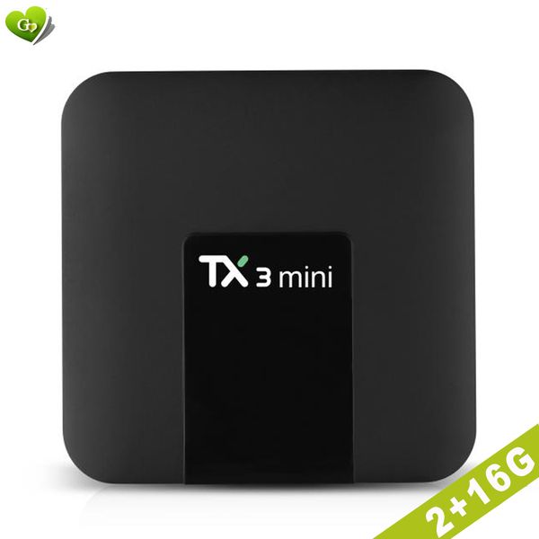 

2019 оригинальный TX3 мини андроид 7.1 TV Box 2gb 16gb Amlogic S905W Quad Core 4k ультра смарт тв коробка медиа-плеер