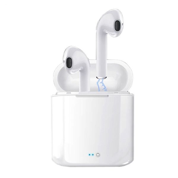 i7 tws white twin true wireless earphone bluetooth v4.2 headset sports headset with stereo headset with charging box
i7 tws white twin true wireless earphone bluetooth v4.2 headset sports headset with stereo headset with charging box