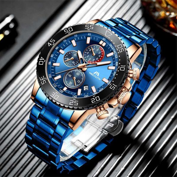 megalith brand men watches fashion bussiness quartz watch mens chronograph wristwatch relogio masculino can shipping from us, Slivery;brown
megalith brand men watches fashion bussiness quartz watch mens chronograph wristwatch relogio masculino can shipping from us, Slivery;brown