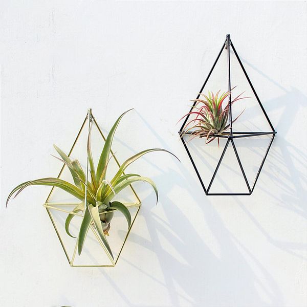 planters & pots lanlan geometric plant hanger flower pot holder stand metal rack for indoor/outdoor decoration-30
planters & pots lanlan geometric plant hanger flower pot holder stand metal rack for indoor/outdoor decoration-30