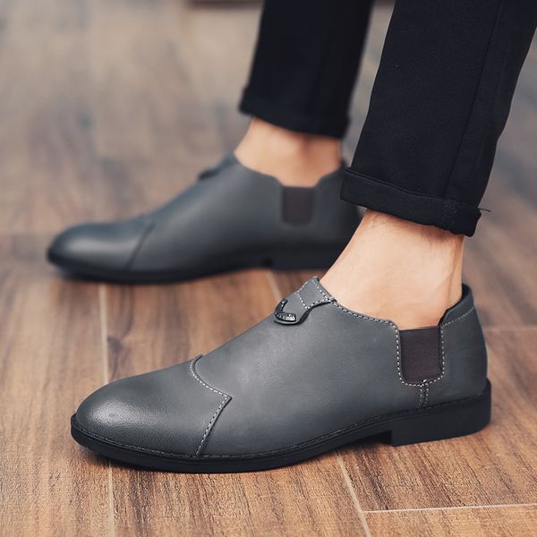 fashion men casual leather shoes soft flat comfy loafer driving shoes solid slip on comfy spring autumm footwear pu plastic, Black
fashion men casual leather shoes soft flat comfy loafer driving shoes solid slip on comfy spring autumm footwear pu plastic, Black