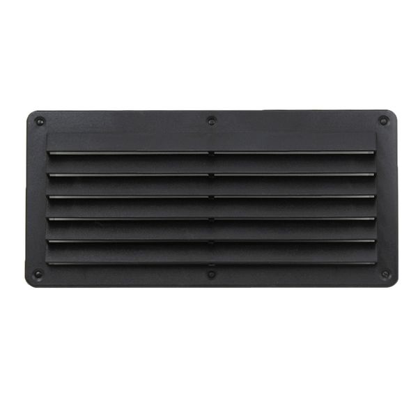 abs plastic stamped louvered vent for marine boat yacht caravan - rectangular - 26x12.5cm/ 10.24''x 8.5'', black
abs plastic stamped louvered vent for marine boat yacht caravan - rectangular - 26x12.5cm/ 10.24''x 8.5'', black