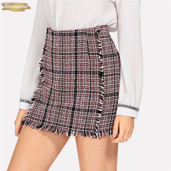юбки офис multicolor highstreet элегантных потертых края обрезка плед tweed осень середина талия юбка осень леди мода женщина, Black
юбки офис multicolor highstreet элегантных потертых края обрезка плед tweed осень середина талия юбка осень леди мода женщина, Black
