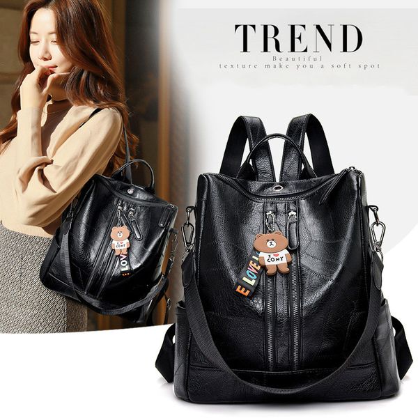 leather vintage women backpack shoulder bags backpack female travel back pack sac a dos femme
leather vintage women backpack shoulder bags backpack female travel back pack sac a dos femme