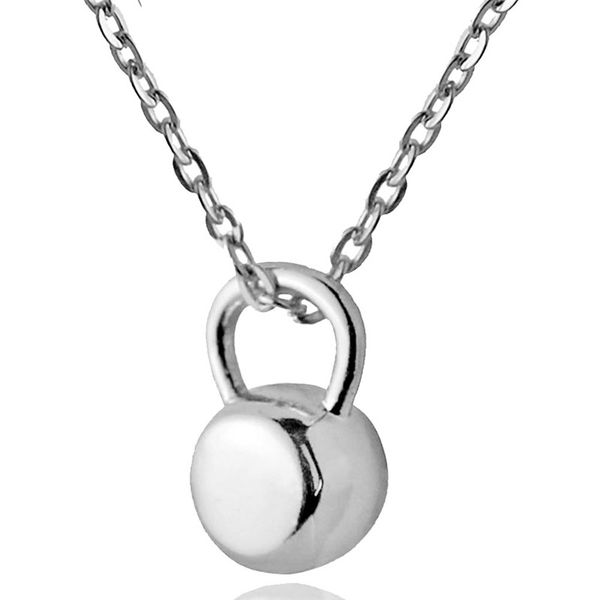 kettle bell pendant necklace bodybuilding fitness jewelry rhodum plated chain women tiny necklace workout gym jewelry 23in, Silver
kettle bell pendant necklace bodybuilding fitness jewelry rhodum plated chain women tiny necklace workout gym jewelry 23in, Silver