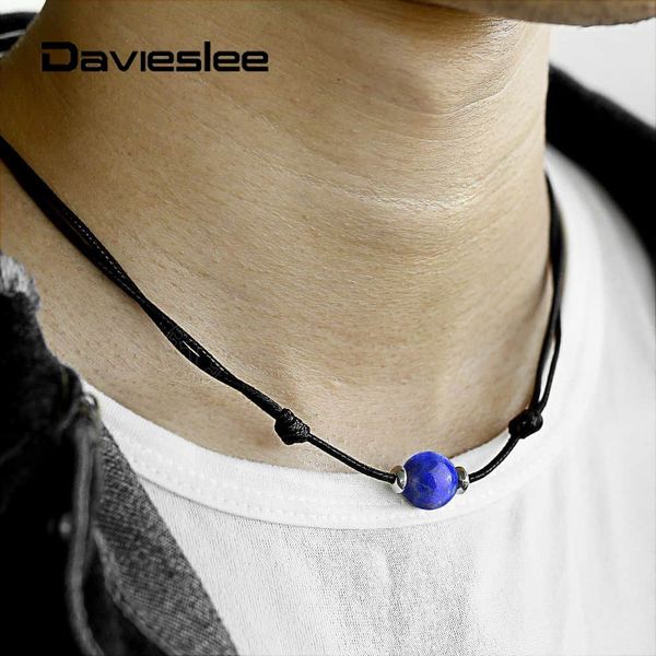 choker single bead leather necklace for men boys lava tiger eye lapis lazuli hematite metal stone adjustable teen jewelry dnm25, Silver
choker single bead leather necklace for men boys lava tiger eye lapis lazuli hematite metal stone adjustable teen jewelry dnm25, Silver
