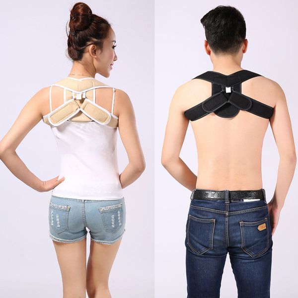 back support drop posture corrector & brace clavicle for women and men shoulder wrap, Black;blue
back support drop posture corrector & brace clavicle for women and men shoulder wrap, Black;blue