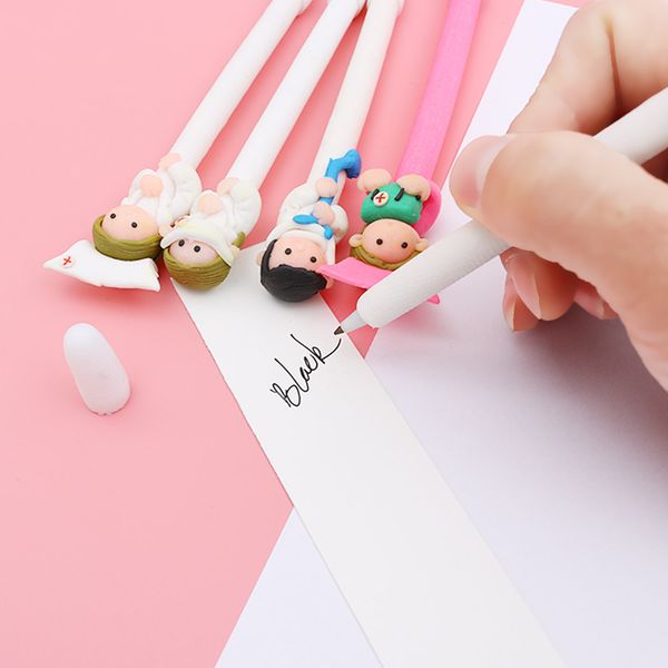 3pcs creative stationery cute doctor nurse pattern ball pen character ballpoint pen office accessories, Blue;orange
3pcs creative stationery cute doctor nurse pattern ball pen character ballpoint pen office accessories, Blue;orange