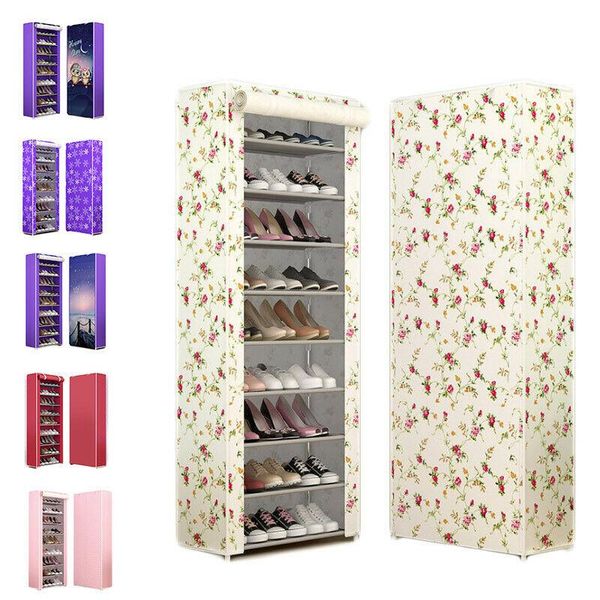 6 colorful shoe rack home multi-layer oxford cloth rack shelf 10 layers holders racks home organization bookcases shelving storage
6 colorful shoe rack home multi-layer oxford cloth rack shelf 10 layers holders racks home organization bookcases shelving storage