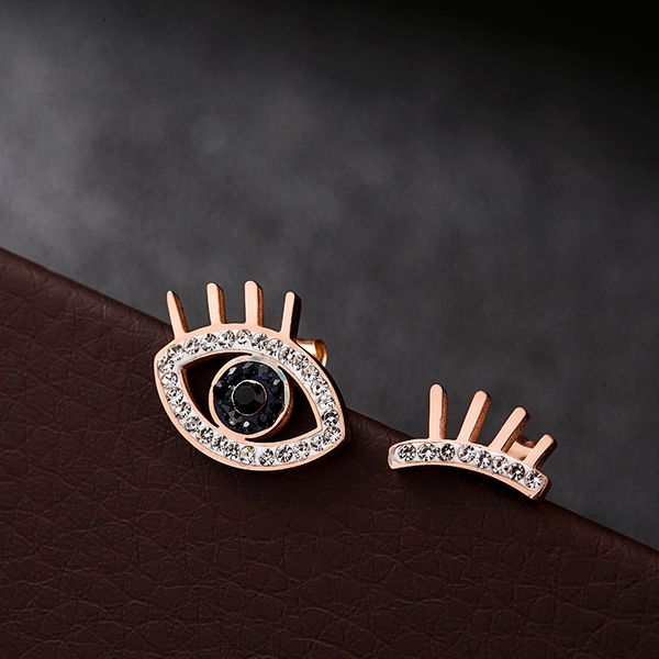 fashion black evil eye stainless steel stud earring acero inoxidable joyeria pendientes gifts for women accessories dropshopping, Golden;silver
fashion black evil eye stainless steel stud earring acero inoxidable joyeria pendientes gifts for women accessories dropshopping, Golden;silver